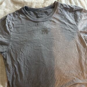 Alexander Wang Gray Short Sleeve Tee